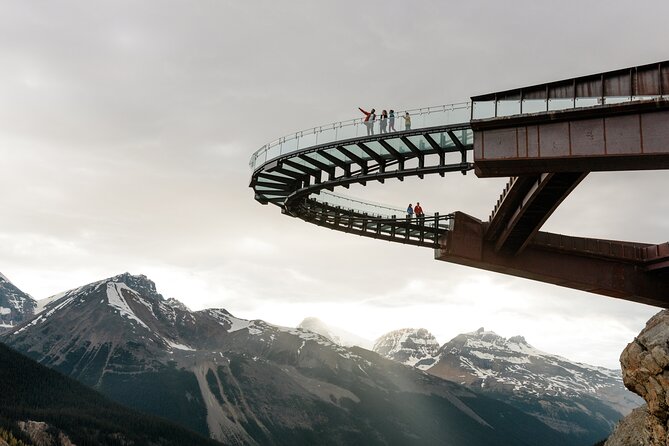 Jasper Columbia Icefield Glacier Skywalk